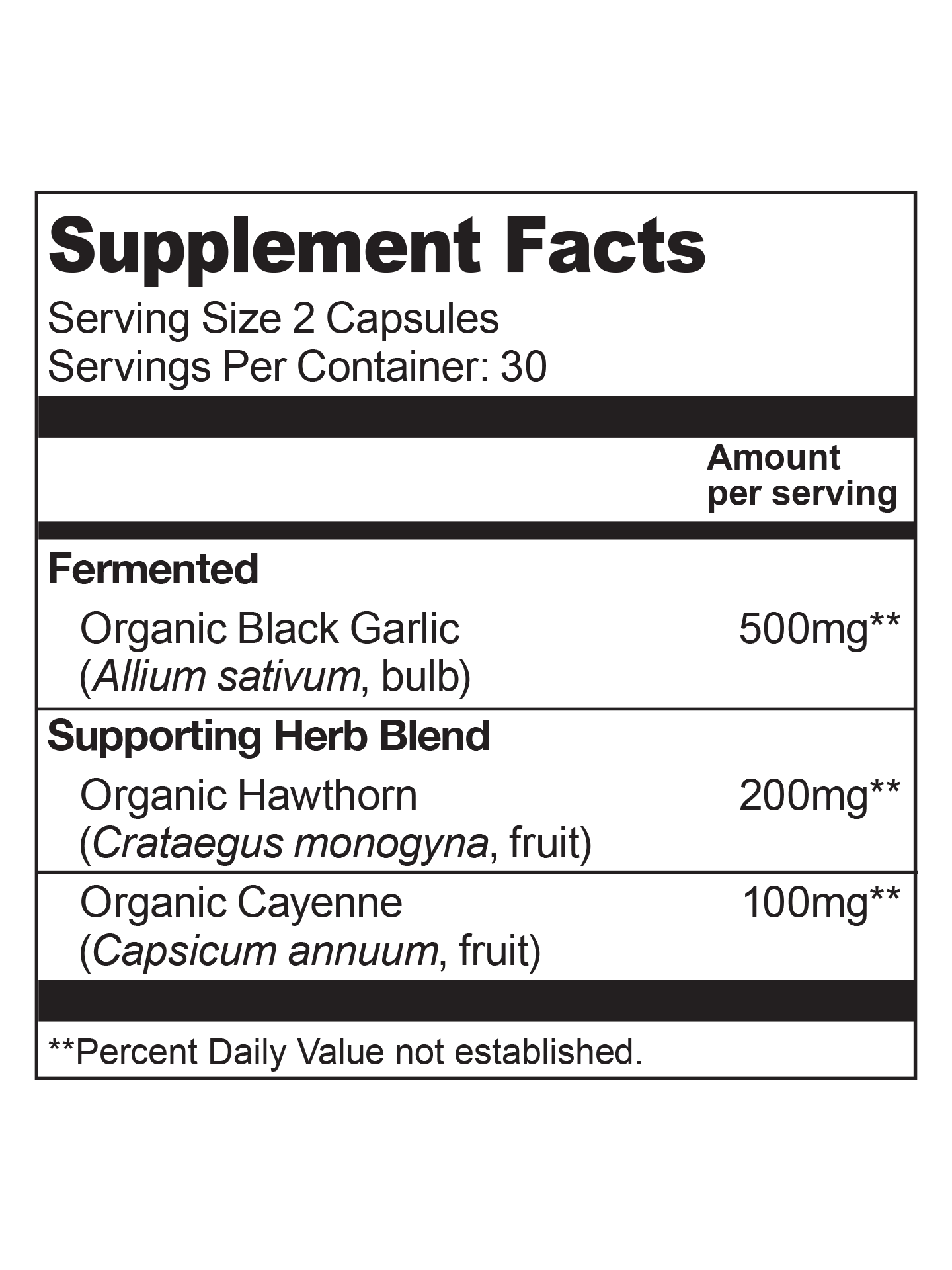 Black Garlic