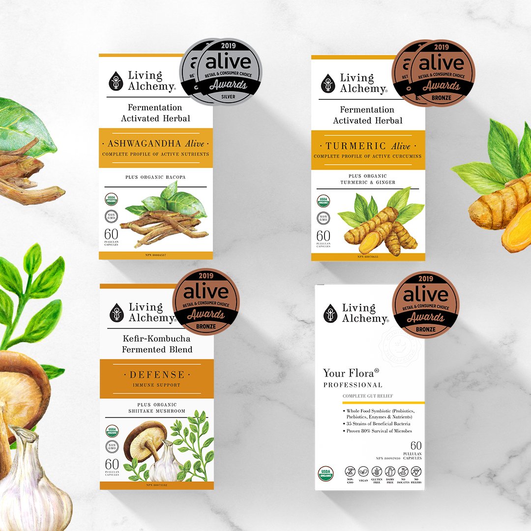 Award-Winning Fermented Organic Whole Food Supplements