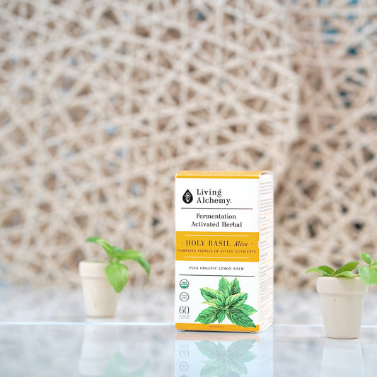 Reduce the Stress with Holy Basil