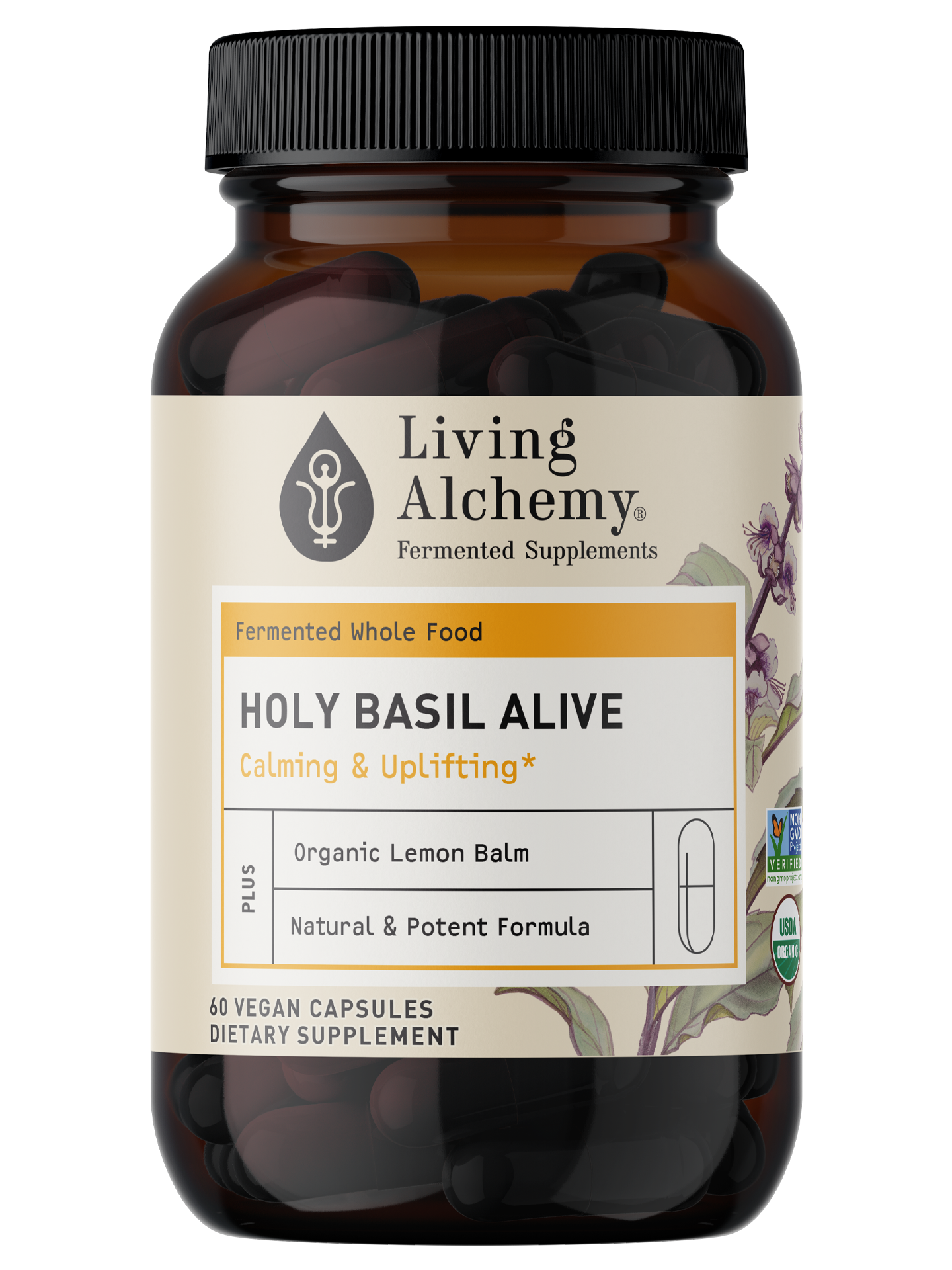 Fermented Holy Basil | Living Alchemy - Stress & Mood Supplement ...